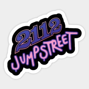 2112 Jump Street Sticker